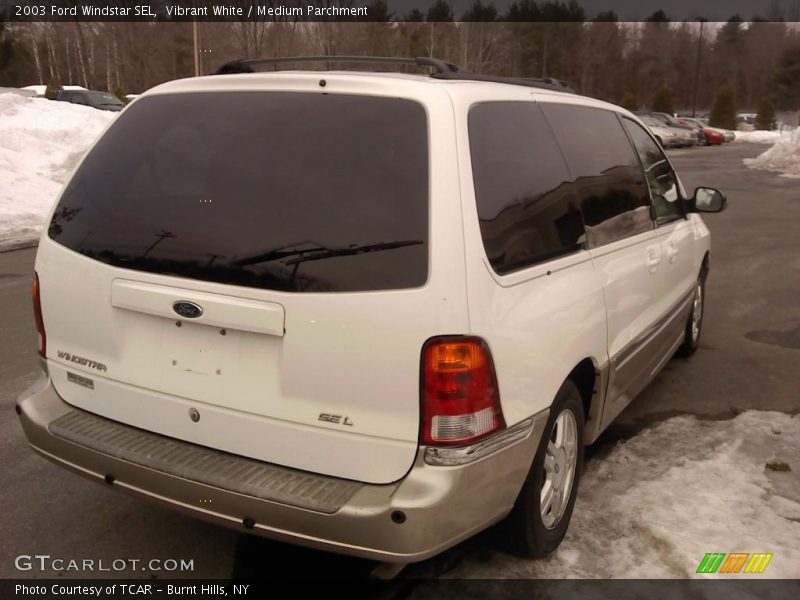 Vibrant White / Medium Parchment 2003 Ford Windstar SEL