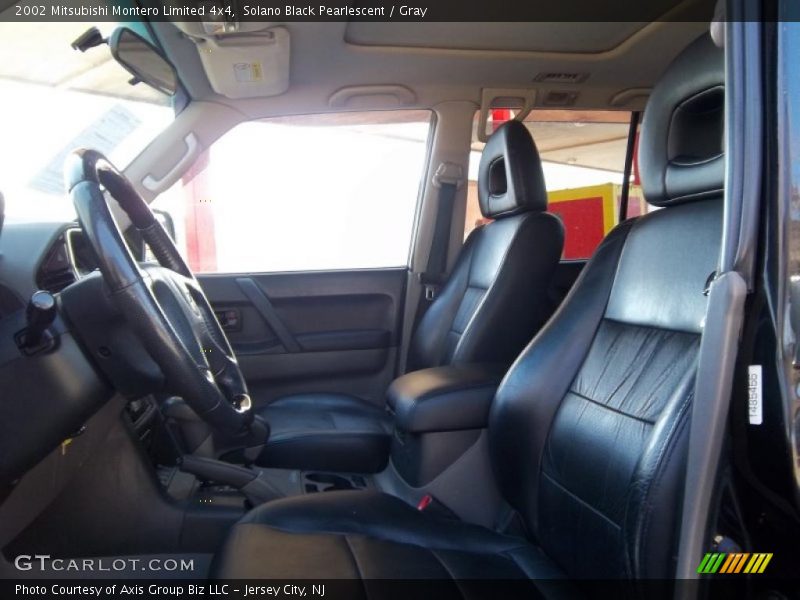 Solano Black Pearlescent / Gray 2002 Mitsubishi Montero Limited 4x4