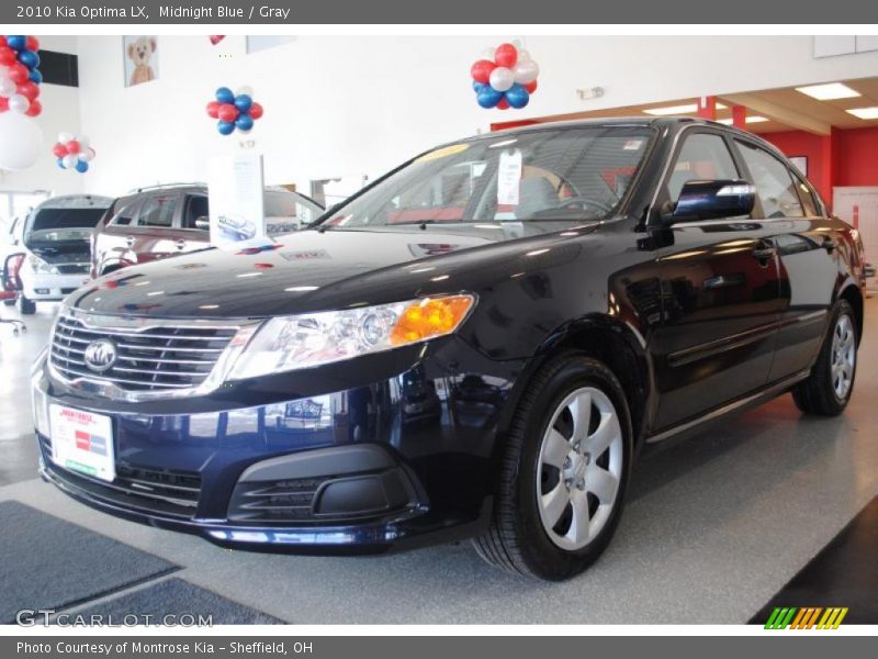 Midnight Blue / Gray 2010 Kia Optima LX