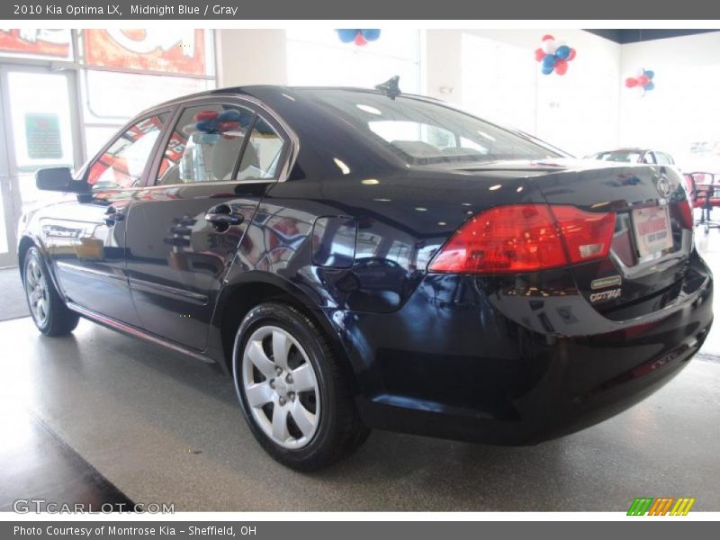 Midnight Blue / Gray 2010 Kia Optima LX