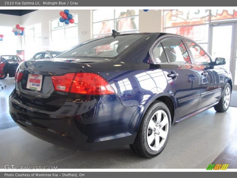 Midnight Blue / Gray 2010 Kia Optima LX