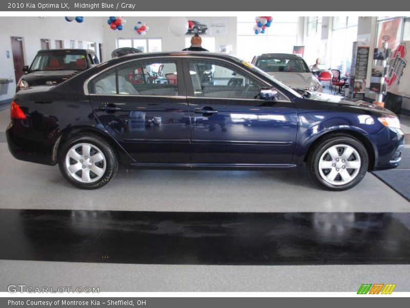 Midnight Blue / Gray 2010 Kia Optima LX