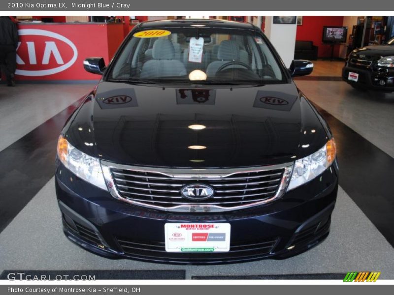 Midnight Blue / Gray 2010 Kia Optima LX