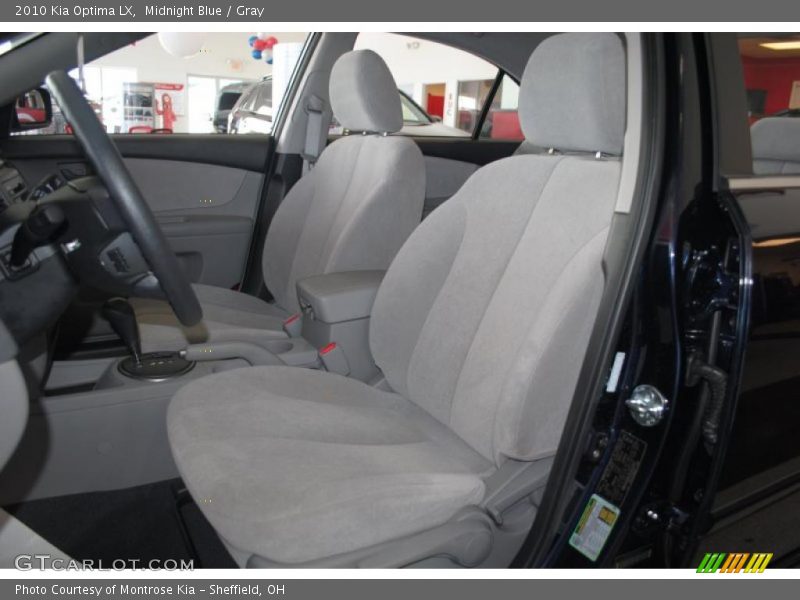 Midnight Blue / Gray 2010 Kia Optima LX