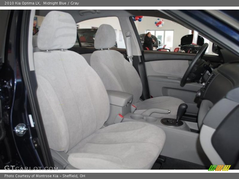 Midnight Blue / Gray 2010 Kia Optima LX