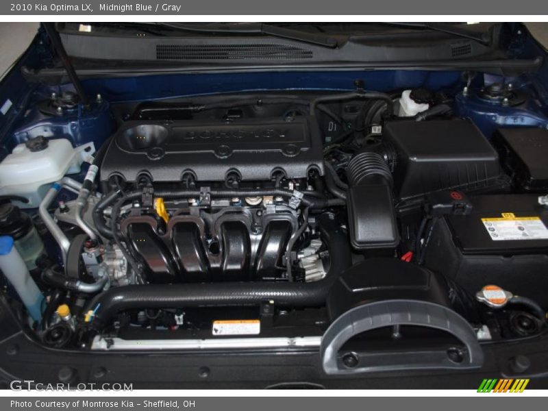 Midnight Blue / Gray 2010 Kia Optima LX