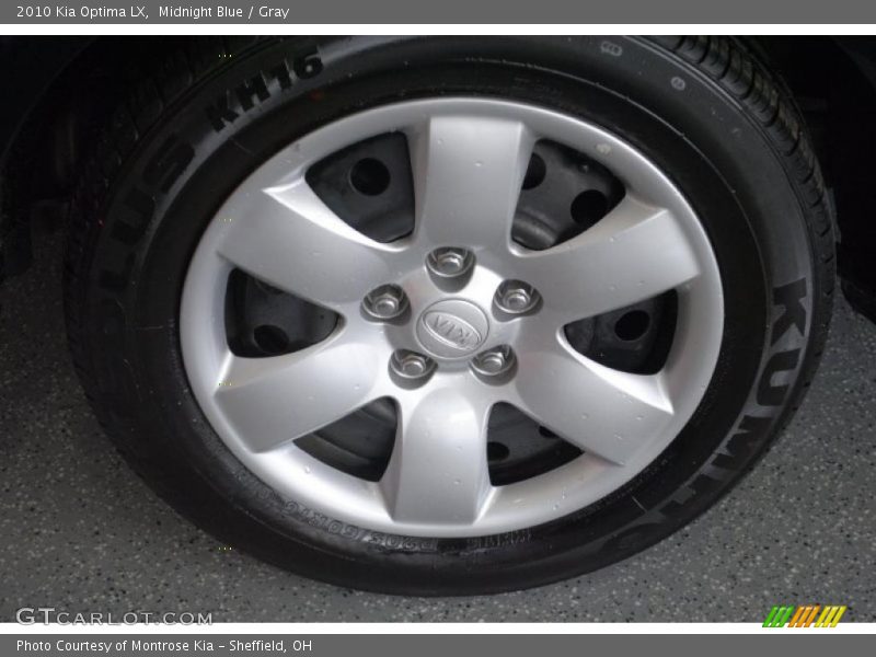Midnight Blue / Gray 2010 Kia Optima LX