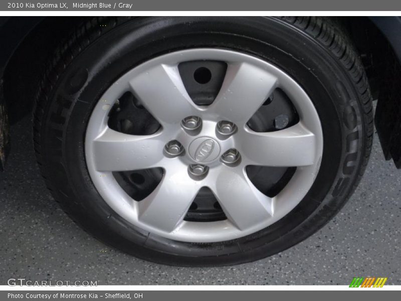 Midnight Blue / Gray 2010 Kia Optima LX