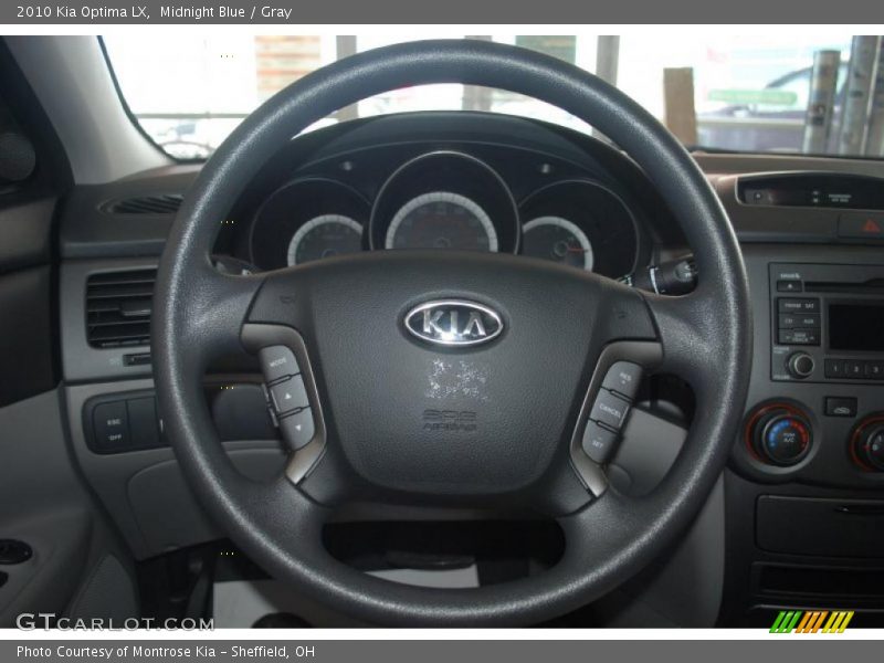 Midnight Blue / Gray 2010 Kia Optima LX
