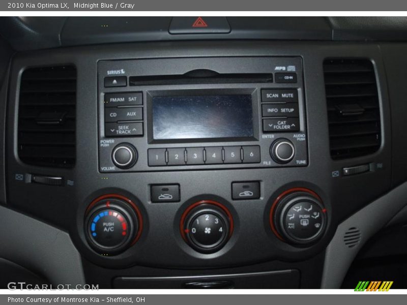 Midnight Blue / Gray 2010 Kia Optima LX