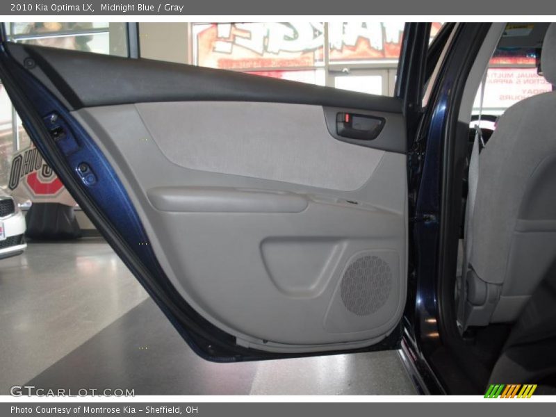 Midnight Blue / Gray 2010 Kia Optima LX