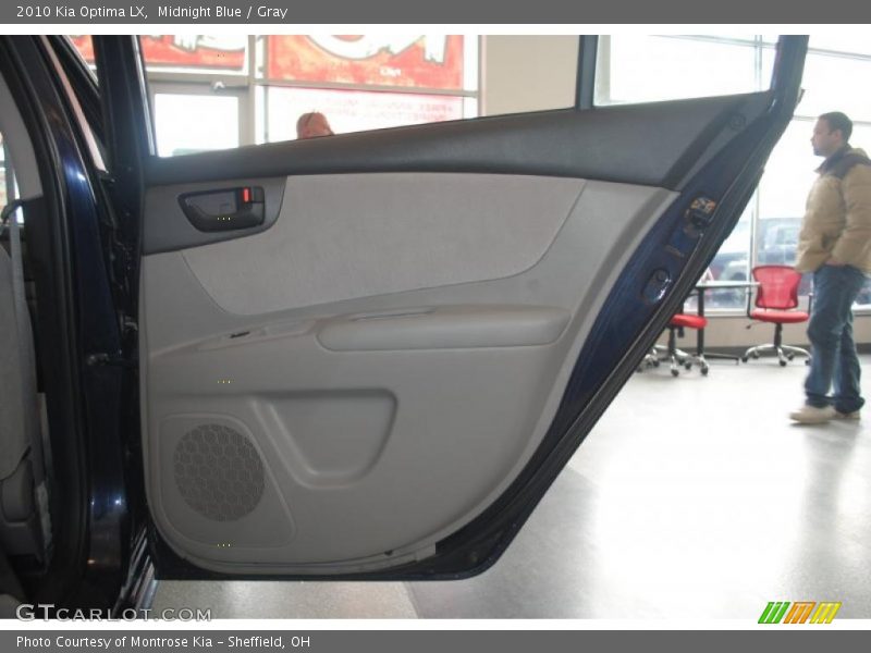 Midnight Blue / Gray 2010 Kia Optima LX