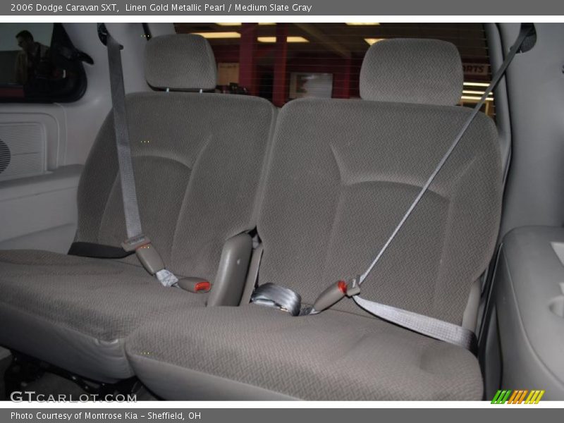 Linen Gold Metallic Pearl / Medium Slate Gray 2006 Dodge Caravan SXT