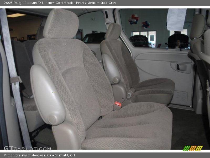 Linen Gold Metallic Pearl / Medium Slate Gray 2006 Dodge Caravan SXT