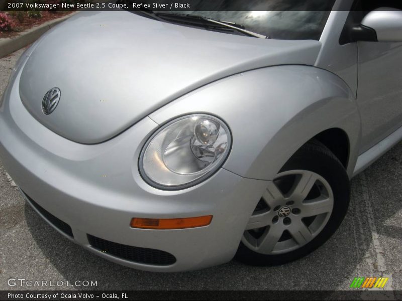Reflex Silver / Black 2007 Volkswagen New Beetle 2.5 Coupe