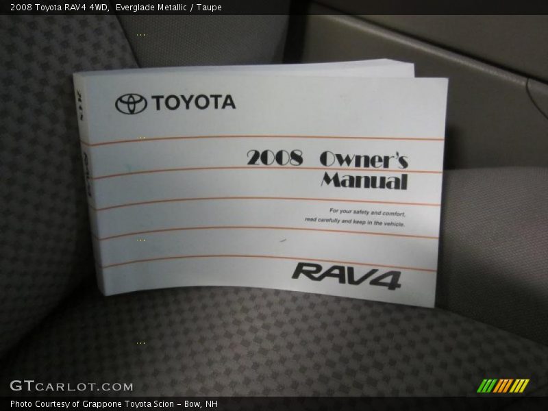 Everglade Metallic / Taupe 2008 Toyota RAV4 4WD