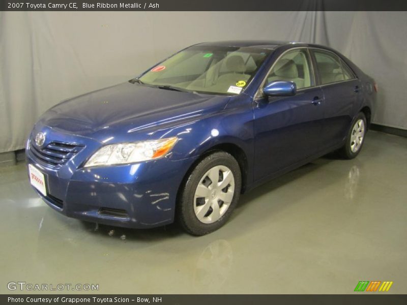 Blue Ribbon Metallic / Ash 2007 Toyota Camry CE
