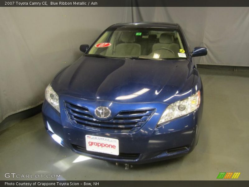 Blue Ribbon Metallic / Ash 2007 Toyota Camry CE