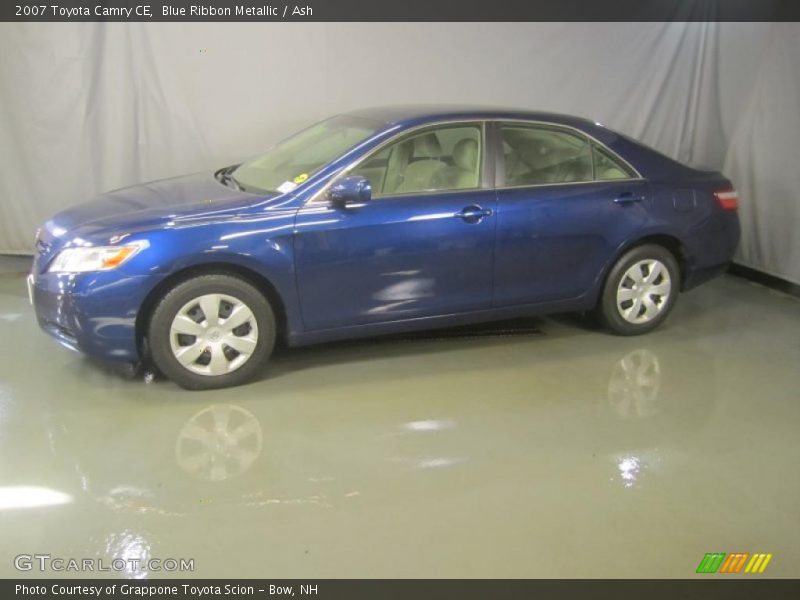 Blue Ribbon Metallic / Ash 2007 Toyota Camry CE