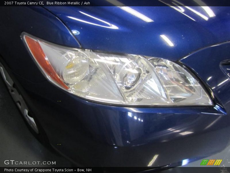 Blue Ribbon Metallic / Ash 2007 Toyota Camry CE