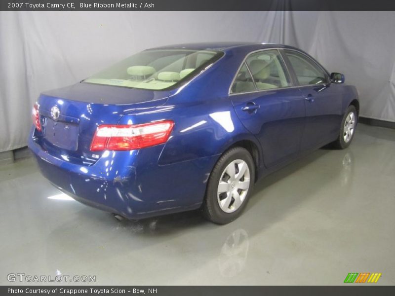Blue Ribbon Metallic / Ash 2007 Toyota Camry CE