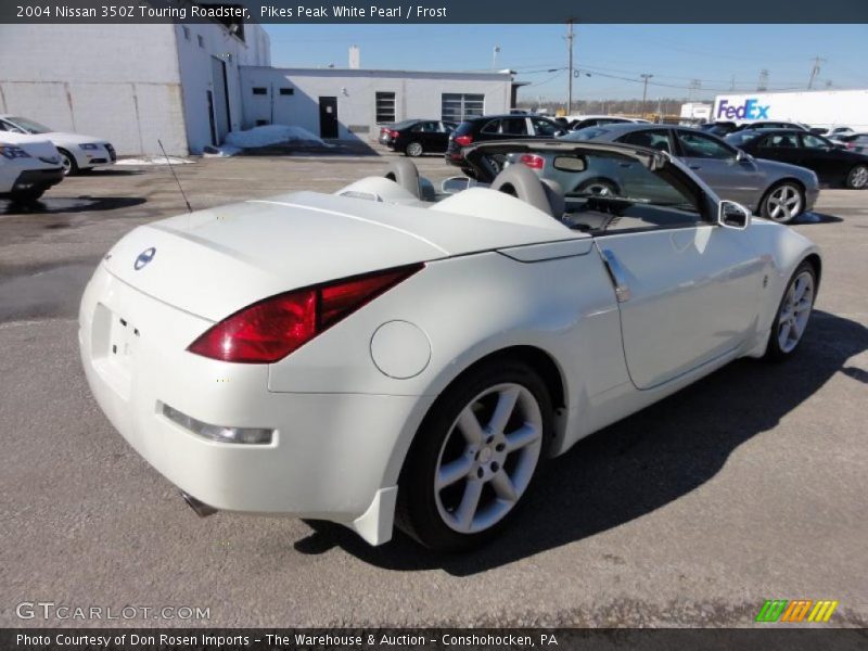 Pikes Peak White Pearl / Frost 2004 Nissan 350Z Touring Roadster