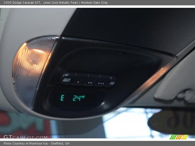 Linen Gold Metallic Pearl / Medium Slate Gray 2006 Dodge Caravan SXT