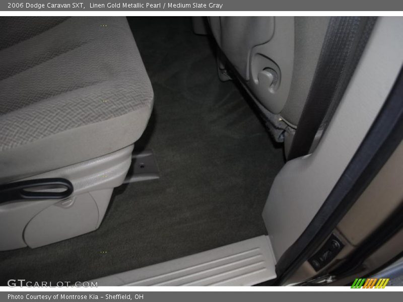 Linen Gold Metallic Pearl / Medium Slate Gray 2006 Dodge Caravan SXT