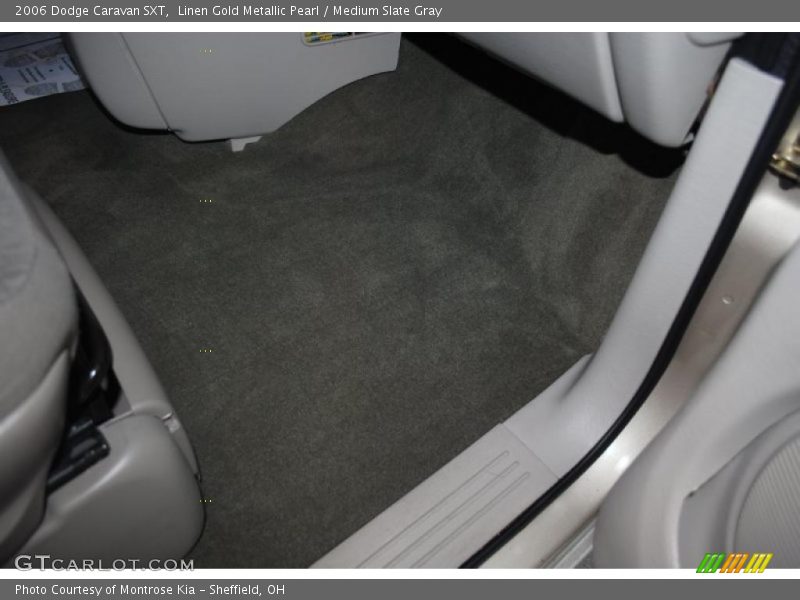 Linen Gold Metallic Pearl / Medium Slate Gray 2006 Dodge Caravan SXT