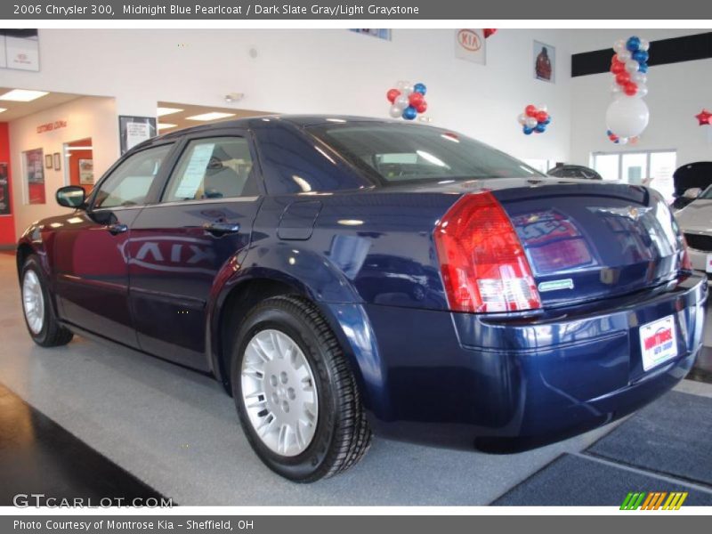 Midnight Blue Pearlcoat / Dark Slate Gray/Light Graystone 2006 Chrysler 300