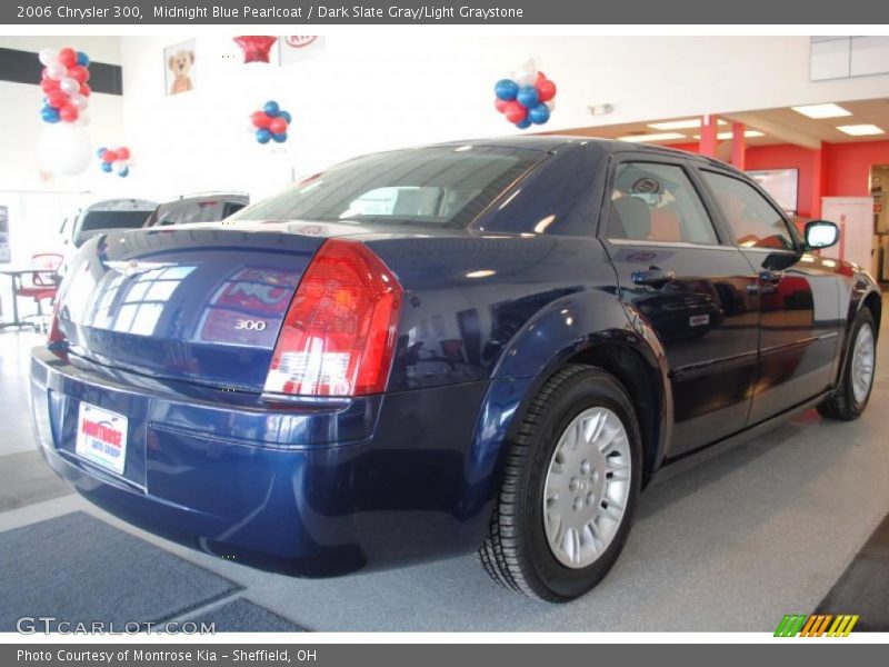 Midnight Blue Pearlcoat / Dark Slate Gray/Light Graystone 2006 Chrysler 300