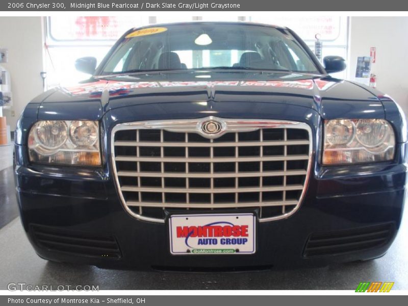 Midnight Blue Pearlcoat / Dark Slate Gray/Light Graystone 2006 Chrysler 300