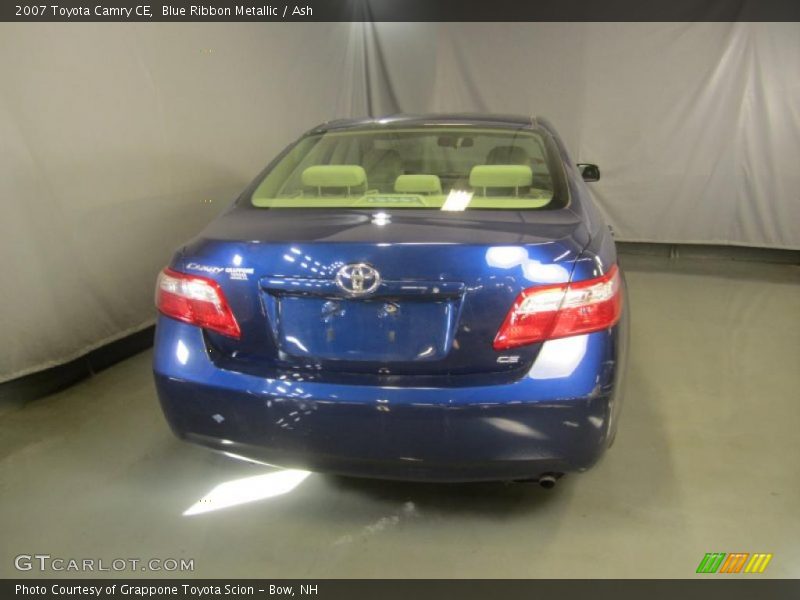 Blue Ribbon Metallic / Ash 2007 Toyota Camry CE