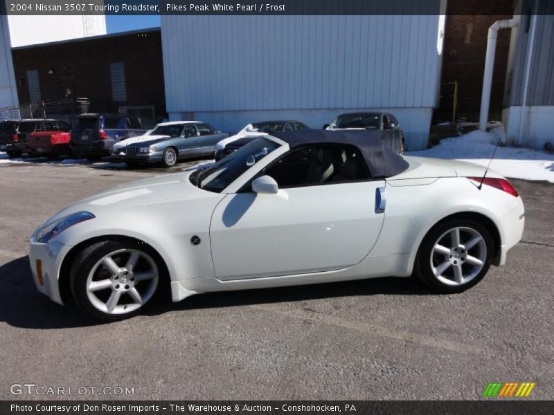 Pikes Peak White Pearl / Frost 2004 Nissan 350Z Touring Roadster