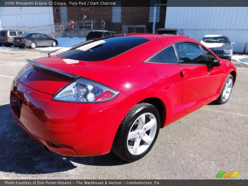 Pure Red / Dark Charcoal 2006 Mitsubishi Eclipse GS Coupe