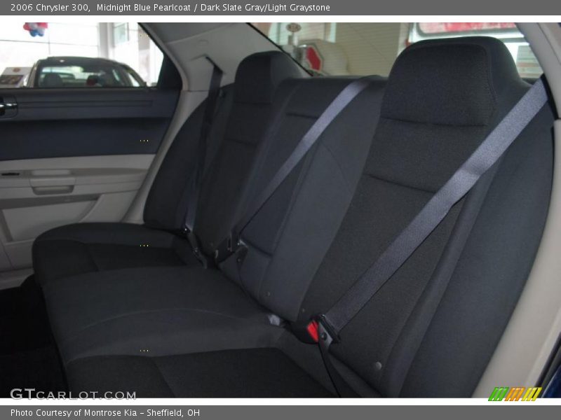 Midnight Blue Pearlcoat / Dark Slate Gray/Light Graystone 2006 Chrysler 300