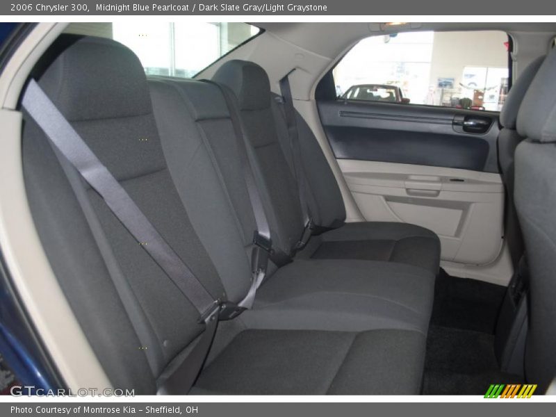 Midnight Blue Pearlcoat / Dark Slate Gray/Light Graystone 2006 Chrysler 300