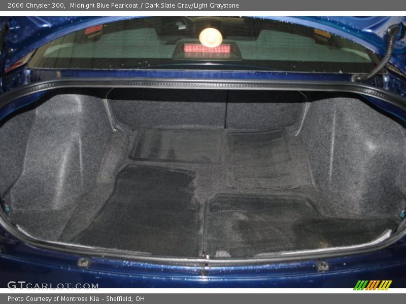 Midnight Blue Pearlcoat / Dark Slate Gray/Light Graystone 2006 Chrysler 300