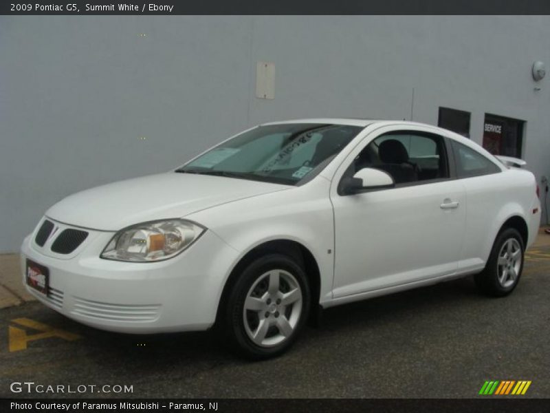 Summit White / Ebony 2009 Pontiac G5