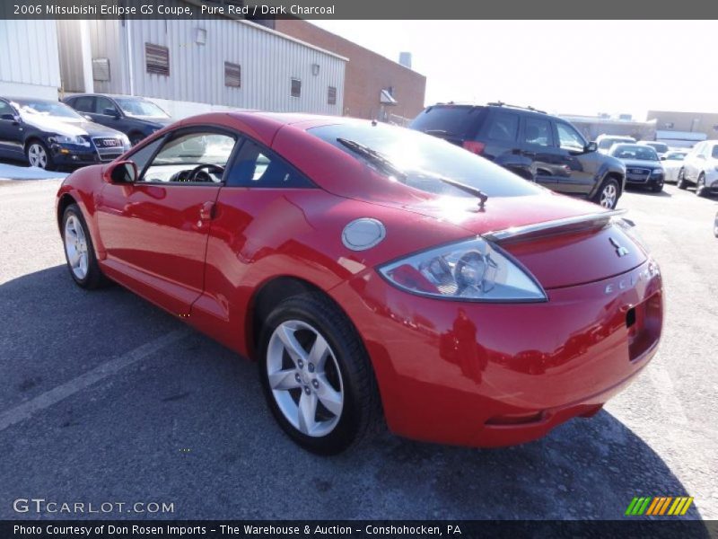 Pure Red / Dark Charcoal 2006 Mitsubishi Eclipse GS Coupe