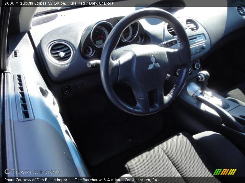 Pure Red / Dark Charcoal 2006 Mitsubishi Eclipse GS Coupe