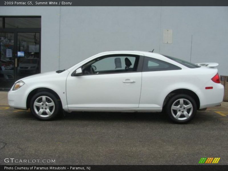 Summit White / Ebony 2009 Pontiac G5