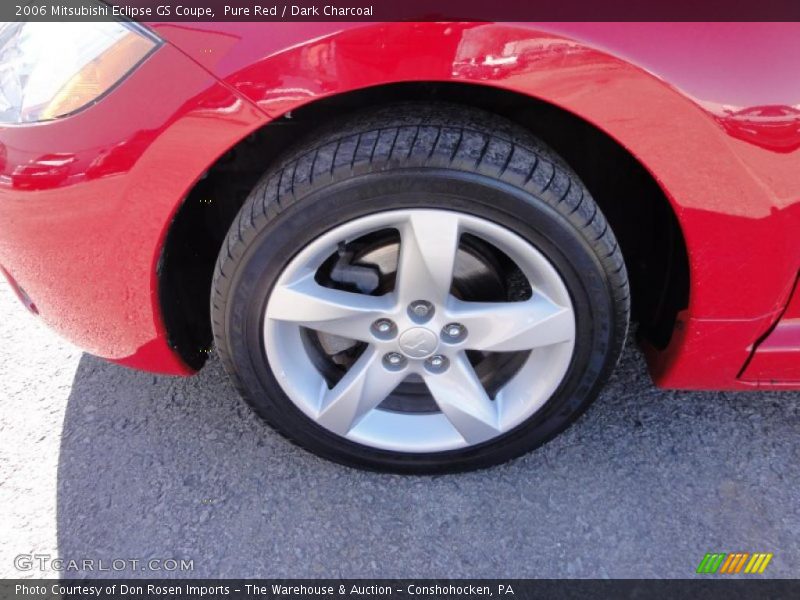 Pure Red / Dark Charcoal 2006 Mitsubishi Eclipse GS Coupe