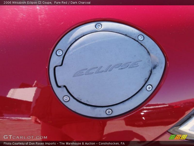 Pure Red / Dark Charcoal 2006 Mitsubishi Eclipse GS Coupe