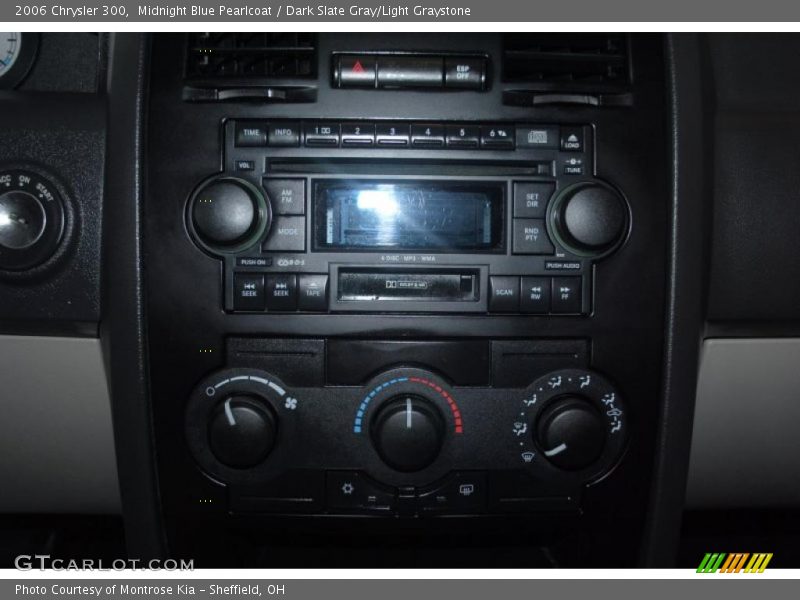 Midnight Blue Pearlcoat / Dark Slate Gray/Light Graystone 2006 Chrysler 300