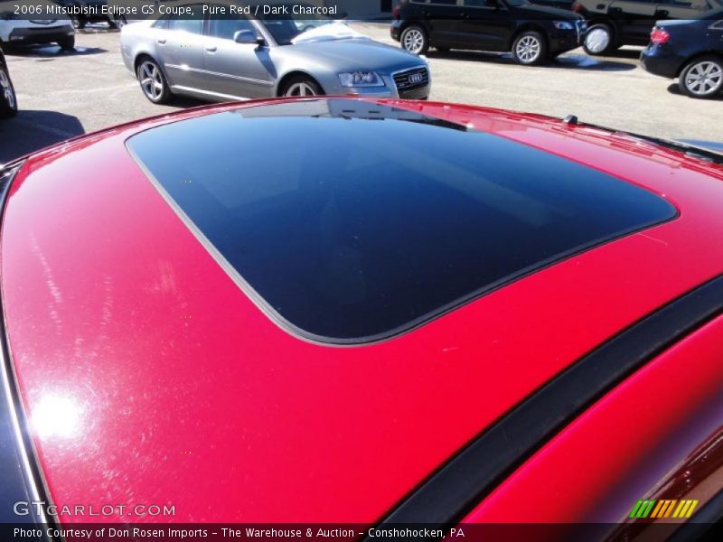 Pure Red / Dark Charcoal 2006 Mitsubishi Eclipse GS Coupe