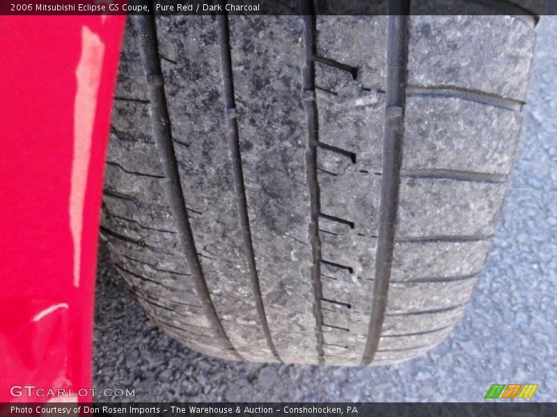 Pure Red / Dark Charcoal 2006 Mitsubishi Eclipse GS Coupe