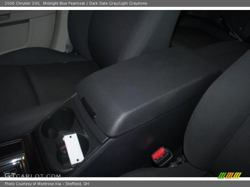 Midnight Blue Pearlcoat / Dark Slate Gray/Light Graystone 2006 Chrysler 300