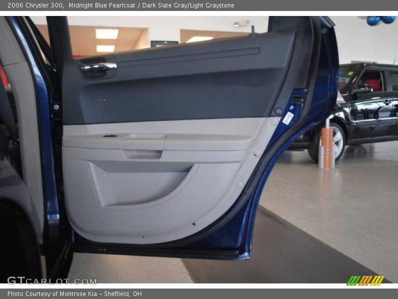 Midnight Blue Pearlcoat / Dark Slate Gray/Light Graystone 2006 Chrysler 300