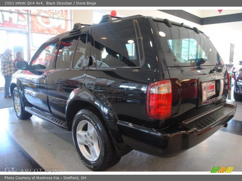 Black Obsidian / Stone Beige 2001 Infiniti QX4 4x4